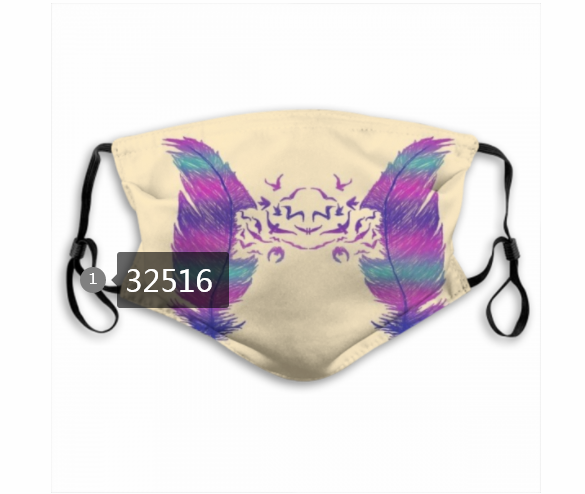 2020 #2 Dust mask with filter->nfl dust mask->Sports Accessory